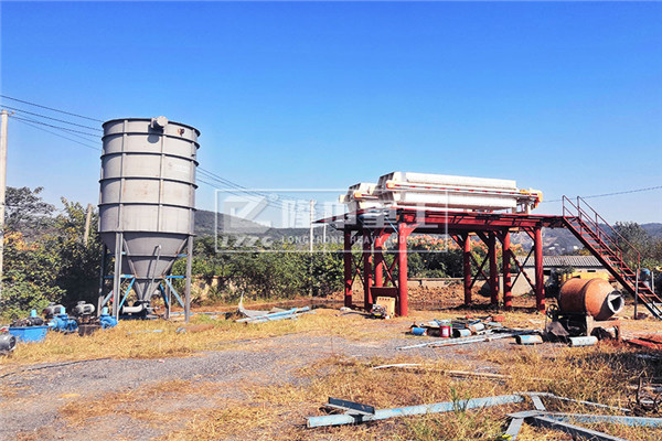 污泥壓濾機環(huán)保制砂，隆中用于零排放洗沙的秘密武器